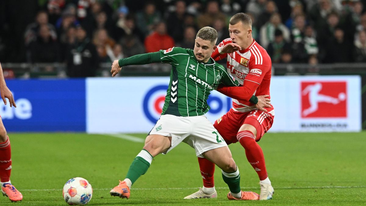 Fotbalisté Brém vyhráli předehrávku s Unionem Berlín
